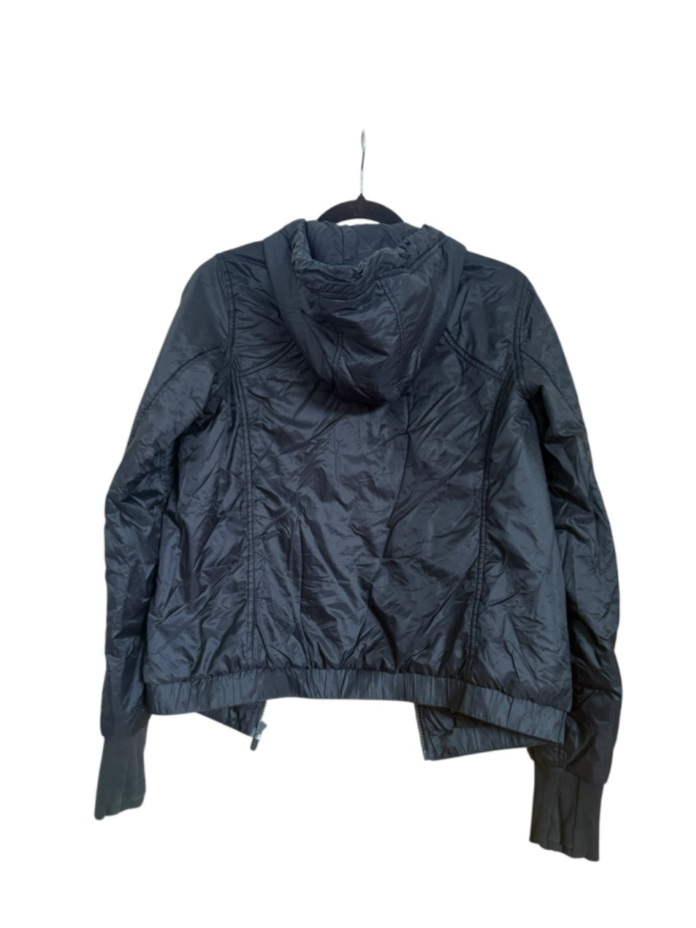 Women's Lululemon Bomber Jacket Size 6 Black - Picture 3 of 4